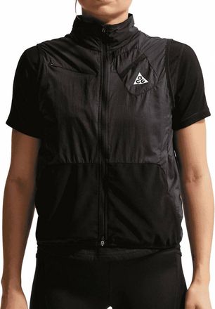 Nike Acg Gilet Vest In Black/summit White