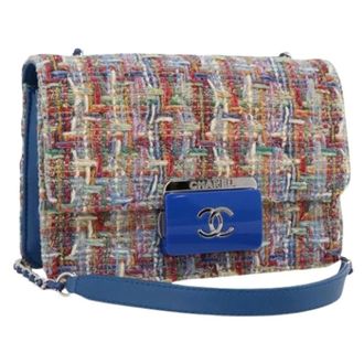 Chanel Pre-owned Vintage Schoudertas - Dames - Pre-owned - Veelkleurig - Maat: ONE Size Wol