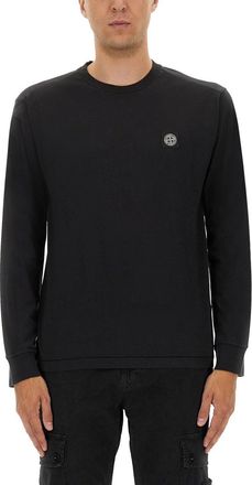 Stone Island Cotton Jersey T-Shirt-Uomo