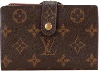 Louis Vuitton Pre-owned Wallets, female, Brown, Size: ONE SIZE Pre-owned Canvas Wallet