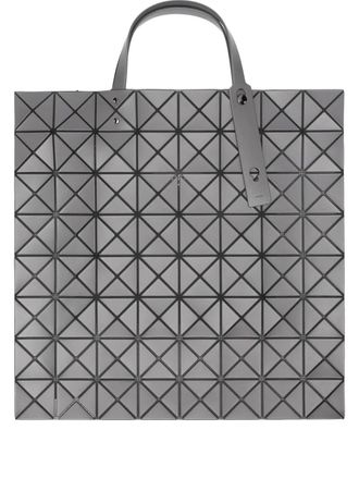 Issey Miyake Lucent Matte geometric-panelled tote bag - Grey