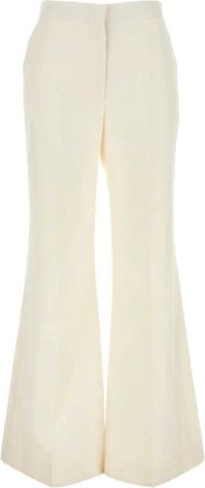 Givenchy Flared Pants - Dames - Wijde Broeken - Wit - XS - Broeken