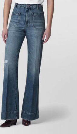 Victoria Beckham denim wide-leg jeans