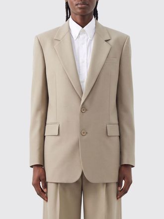 Saint Laurent Blazer a monopetto in misto lana