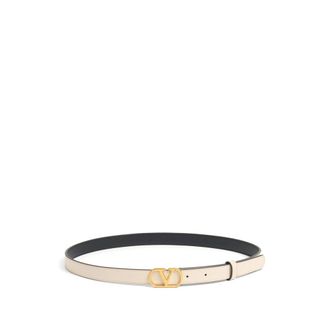 Valentino Garavani Cinture Neutro, Nero-Donna