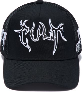 Cult of Individuality MESH BACK TRUCKER HAT RAVEN