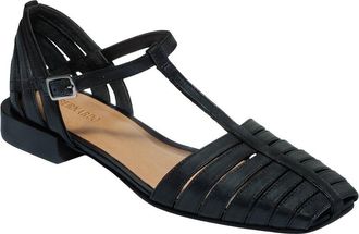 Bernardo Brighton Leather Fisherman T-Strap Sandal