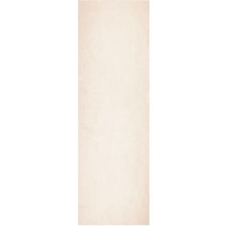 vidaXL Vidaxl - Alfombra De Pelo Corto Suave Lavable Huarte Beige 80x250 Cm