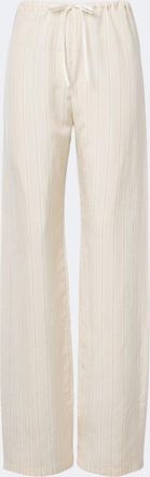 Dries Van Noten Pantalones anchos a rayas