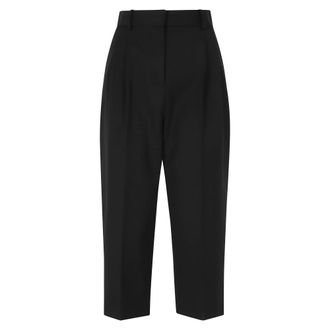 Elisabetta Franchi Dames, Broeken, Zwart, Maat: S