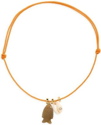 &Eacute;liou Tropicana Necklace in Orange at Nordstrom