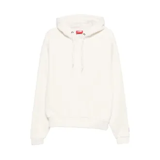 The North Face Hoodies, male, White, Size: XL Cotton Blend Sweatshirt With Hood