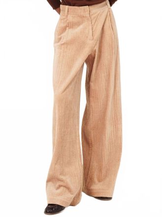 Sessun Paseo Corduroy Pants In Rose Tan
