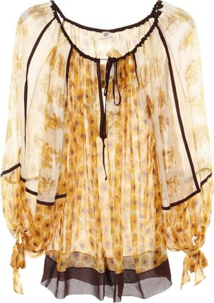 Herm&egrave;s Blusa anni 2010 - Arancione