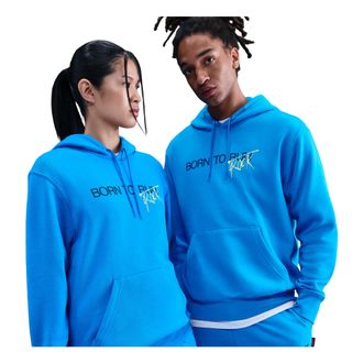 Nike x Stranger Things Fleece Hoodie Blue IF1989-435