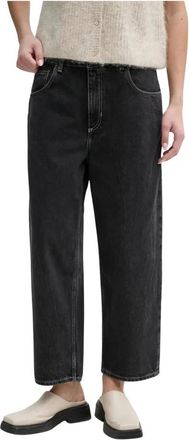 American Vintage Straight Jeans - Dames - Regular Fit Jeans - Zwart - W27 L30 - Katoen - Jeans