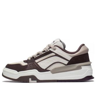 Li-Ning AG Skate Shoes White Brown AGCS245-4