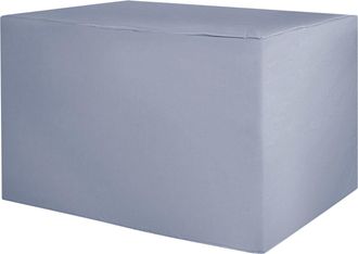 Beliani Cubierta Impermeable Para Conjunto De Jard&iacute;n De Tejido Recubierto De Pvc 200 X 185 X 75 Cm Chuva