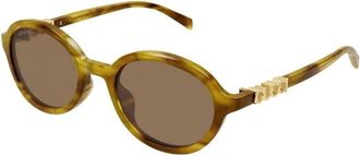 Gucci Sunglasses, female, Brown, Size: 52 MM Gg2033Sa 003 Sunglasses