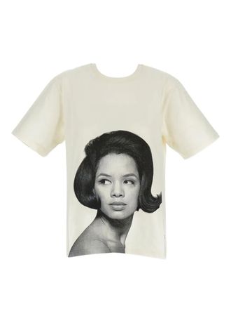 Wales Bonner x Theaster Gates printed T-shirt - Neutrals