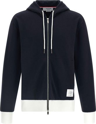 Thom Browne 4 Bar Felpe Blu-Uomo