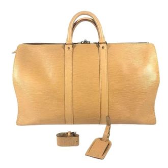 Louis Vuitton Pre-owned Weekend Bags, unisex, Beige, Size: ONE SIZE Pre-owned Weekend Bag