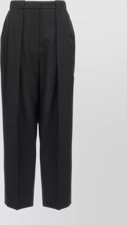 Balmain tailored high waist wide leg trousers