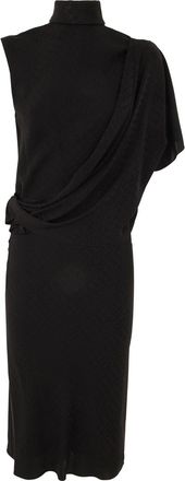 Celine Asymmetric Long Dress