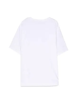 N&deg;21 Logo-Embroidered Cotton T-Shirt - White