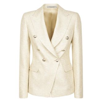 Tagliatore Blazers, female, Beige, Size: XS Donna Media