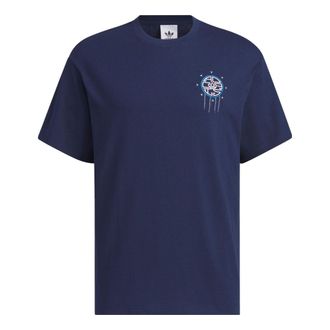 adidas originals TOC Graphic T-Shirt Night Indigo IP1763
