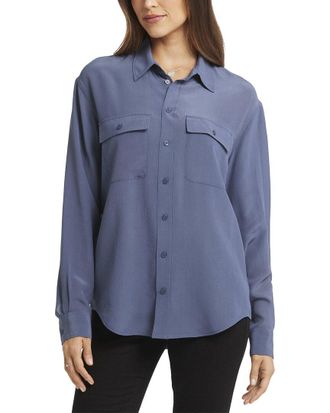 NYDJ Nydj Lauren Silk Blouse