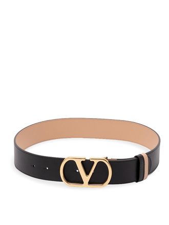 Valentino Garavani Vlogo Signature Buckle Belt