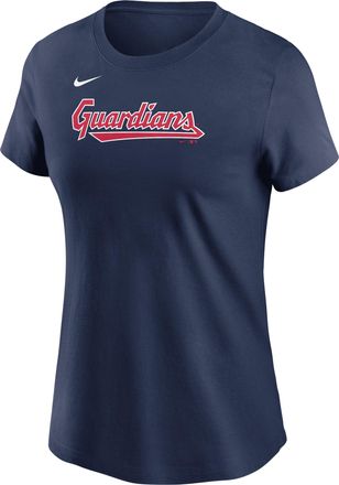 Nike Jos&eacute; Ram&iacute;rez Cleveland Guardians Fuse Nike Womens MLB T-Shirt in Blue | NKAF44BGU9-FS5