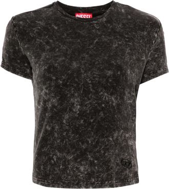 Diesel T-Mezzo T-shirt - women - Rayon/Elastane - M - Black