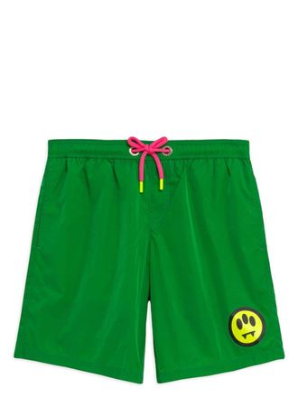 Barrow logo-print swim shorts - men - Polyamide - L - Green