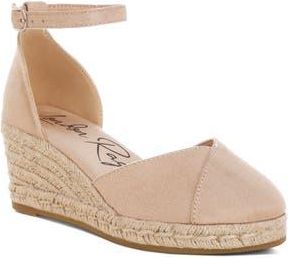 London Rag Sorcruz Espadrille Platform Wedge Pump in Beige at Nordstrom Rack, Size 8.5