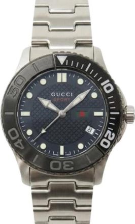 Gucci Pre-owned Vintage Polshorloge - Heren - Vintage Horloges - Zwart - ONE Size - Vintage