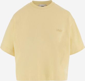 Autry T-shirt met geborduurd logo