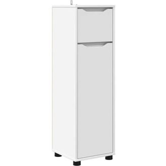 vidaXL Gabinete De Ba&ntilde;o Manual 30,5 X 30 X 101 Cm Madera Contrachapada Vidaxl