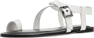 Bernardo Hartshorn Womens Sandals White : 6.5 M, Leather
