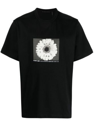 Helmut Lang T-shirt con stampa - Nero