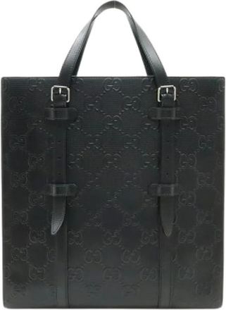 Gucci Pre-owned Tote Bags, female, Black, Size: ONE SIZE Pre-owned Tote bag