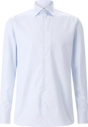 Stenstr&ouml;ms Casual Shirts - Heren - Zakelijke Overhemden - Blauw - 6XL - Katoen - Overhemden