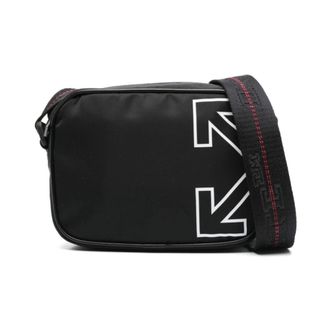 Off-white Cross Body Bags, male, Black, Size: ONE SIZE Stylish Cross Body Bag