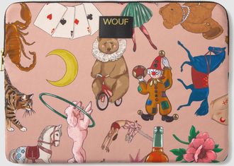 Wouf Housse dOrdinateur 13 & 14 Circus Rose