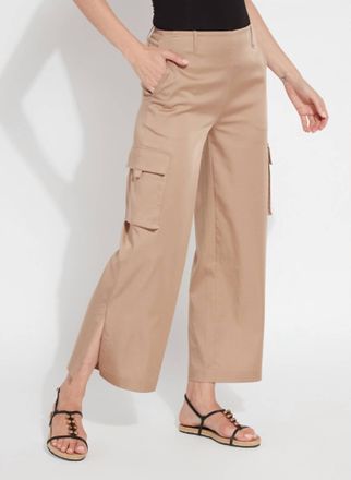Lyss&eacute; Calypso Cargo Pant In Tanned