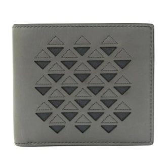 Bottega Veneta Pre-owned Wallets, male, Gray, Size: ONE SIZE Pre-owned Wallet (bi-fold)