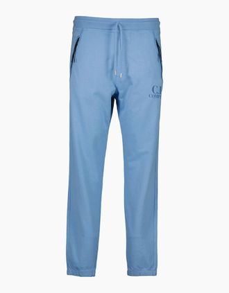 C.P. Company Mens Light Fleece Logo Joggers - Pacific Coast - Size: 32/30/31