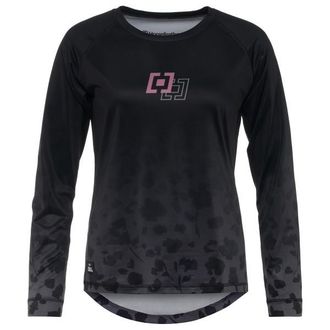 Horsefeathers Deco L/S Bike Jersey Velotrikot f&uuml;r Damen | schwarz